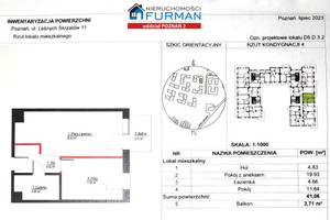 Mieszkanie na sprzedaż 42m2 Poznań Leśnych Skrzatów - zdjęcie 1