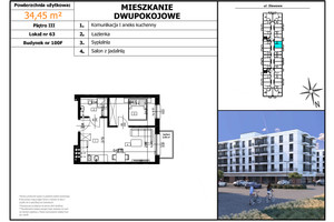 Mieszkanie na sprzedaż 35m2 bielski Czechowice-Dziedzice Brzeziny Stawowa - zdjęcie 2