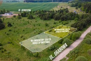 Działka na sprzedaż 1230m2 olsztyński Barczewo Wójtowo Grabowa - zdjęcie 1