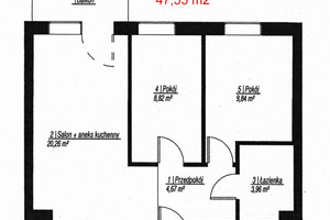 Mieszkanie na sprzedaż 48m2 Poznań Chartowo Stefanii Wołynki - zdjęcie 2