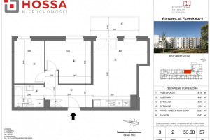 Mieszkanie do wynajęcia 54m2 Warszawa Żoliborz Jerzego Ficowskiego - zdjęcie 2