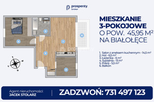 Mieszkanie na sprzedaż 46m2 Warszawa Białołęka - zdjęcie 3