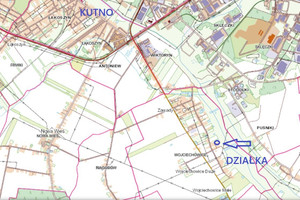 Działka na sprzedaż 1876m2 kutnowski Krzyżanów Wojciechowice Duże - zdjęcie 3