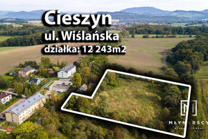 Działka na sprzedaż 12243m2 cieszyński Cieszyn - zdjęcie 1