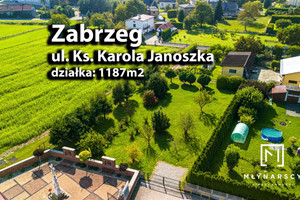 Działka na sprzedaż 1187m2 bielski Czechowice-Dziedzice Zabrzeg - zdjęcie 1