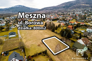 Działka na sprzedaż 800m2 bielski Wilkowice Meszna - zdjęcie 1