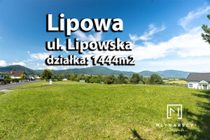 Działka na sprzedaż 1444m2 żywiecki Lipowa - zdjęcie 1