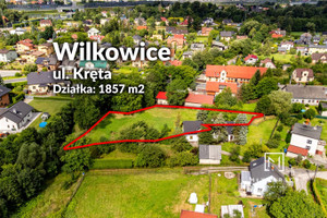 Działka na sprzedaż 1857m2 bielski Wilkowice Kręta - zdjęcie 2