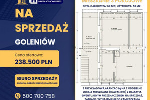 Mieszkanie na sprzedaż 70m2 goleniowski Goleniów - zdjęcie 1