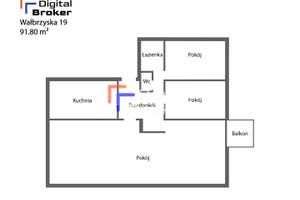 Mieszkanie na sprzedaż 92m2 Warszawa Mokotów Służew Wałbrzyska - zdjęcie 2