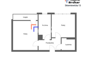 Mieszkanie na sprzedaż 43m2 Warszawa Wola Skierniewicka - zdjęcie 1