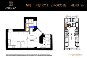 Mieszkanie na sprzedaż 42m2 Łódź Śródmieście Stefana Jaracza - zdjęcie 2