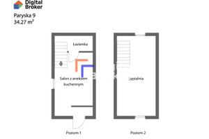 Mieszkanie na sprzedaż 35m2 Łódź Widzew Paryska - zdjęcie 3