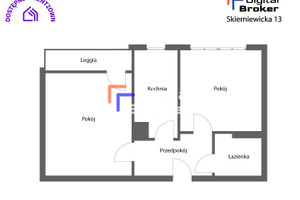 Mieszkanie na sprzedaż 43m2 Warszawa Wola Skierniewicka - zdjęcie 1