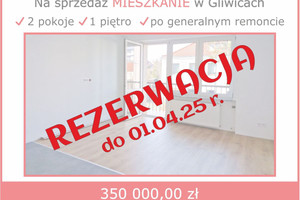 Mieszkanie na sprzedaż 38m2 Gliwice Sikornik SKOWROŃCZA 2 pokoje z balkonem - zdjęcie 1