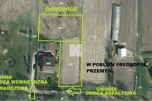 Działka na sprzedaż 1600m2 przemyski Fredropol Darowice - zdjęcie 1