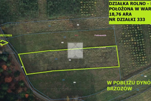 Działka na sprzedaż 1876m2 brzozowski Nozdrzec Wara - zdjęcie 1