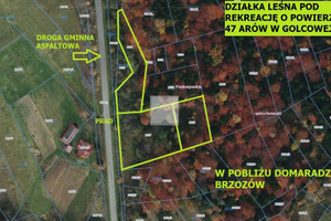 Działka na sprzedaż 4700m2 brzozowski Domaradz Golcowa - zdjęcie 1