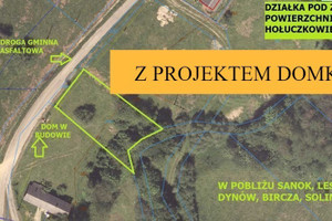 Działka na sprzedaż 800m2 sanocki Tyrawa Wołoska Hołuczków - zdjęcie 1