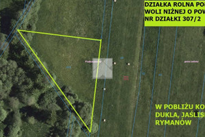 Działka na sprzedaż 2000m2 krośnieński Dukla Wola Niżna - zdjęcie 1