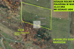 Działka na sprzedaż 2214m2 brzozowski Nozdrzec Wara - zdjęcie 1