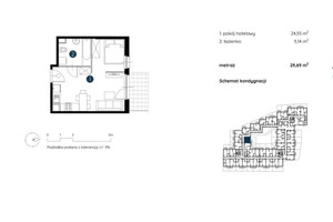 Mieszkanie na sprzedaż 30m2 Wrocław Fabryczna - zdjęcie 2