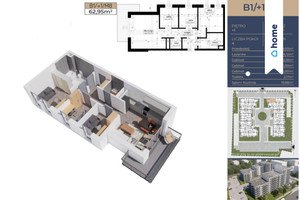 Mieszkanie na sprzedaż 63m2 Rzeszów Architektów - zdjęcie 1