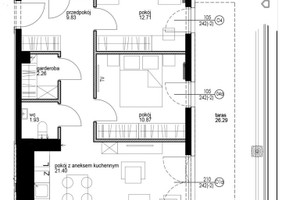 Mieszkanie na sprzedaż 61m2 gdański Pruszcz Gdański Rotmanka - zdjęcie 3