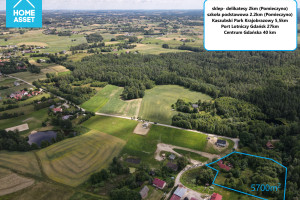 Działka na sprzedaż 5700m2 kartuski Przodkowo Pomieczyno - zdjęcie 3