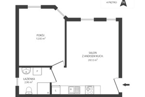 Mieszkanie do wynajęcia 40m2 Poznań Centrum Święty Marcin - zdjęcie 2