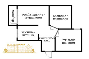 Mieszkanie do wynajęcia 51m2 Kraków Prądnik Biały Eljasza Walerego Radzikowskiego - zdjęcie 1