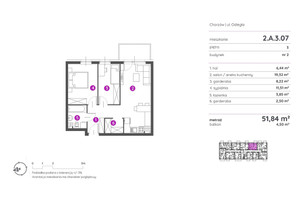 Mieszkanie na sprzedaż 52m2 Chorzów Centrum Odległa - zdjęcie 2