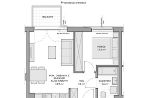 Mieszkanie na sprzedaż 40m2 Gdynia Chwarzno-Wiczlino Chwarzno Jana Kazimierza - zdjęcie 2