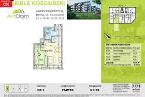 Mieszkanie na sprzedaż 36m2 brzeski Brzeg - zdjęcie 3