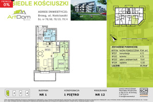 Mieszkanie na sprzedaż 42m2 brzeski Brzeg - zdjęcie 3