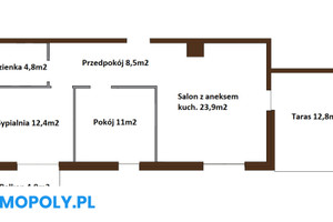 Mieszkanie na sprzedaż 61m2 Kraków Prądnik Biały Wilcza - zdjęcie 2