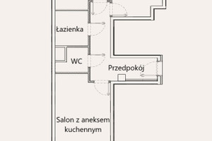 Mieszkanie na sprzedaż 60m2 Kraków Czyżyny Stanisława Lema - zdjęcie 3