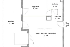 Mieszkanie na sprzedaż 47m2 Kraków Czyżyny Sołtysowska - zdjęcie 2