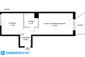 Mieszkanie na sprzedaż 51m2 Kraków Podgórze Ludwisarzy - zdjęcie 2