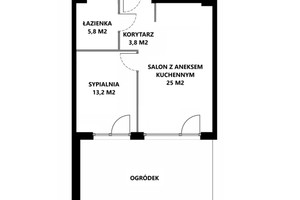 Mieszkanie na sprzedaż 48m2 Kraków Prądnik Biały Rybałtowska - zdjęcie 2