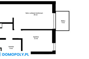 Mieszkanie na sprzedaż 40m2 Kraków Podgórze Zabłocie Stanisława Klimeckiego - zdjęcie 3