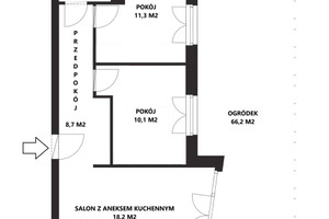 Mieszkanie na sprzedaż 53m2 Kraków Prądnik Biały Malinowa - zdjęcie 4