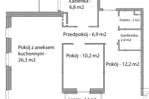 Mieszkanie na sprzedaż 67m2 Kraków Dębniki Os. Ruczaj Karola Bunscha - zdjęcie 2