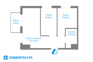 Mieszkanie na sprzedaż 47m2 Kraków Wielicka - zdjęcie 2