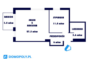 Mieszkanie na sprzedaż 51m2 Kraków Łagiewniki-Borek Fałęcki Łagiewniki Jana Kantego Przyzby - zdjęcie 3