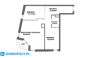 Mieszkanie na sprzedaż 66m2 Kraków Krowodrza Krowodrza Aleja Artura Grottgera - zdjęcie 4