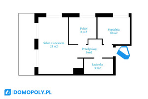 Mieszkanie na sprzedaż 52m2 Kraków Podgórze Duchackie Wola Duchacka Estońska - zdjęcie 2