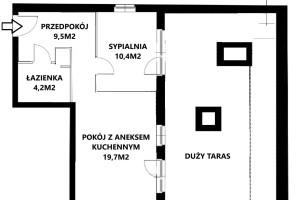 Mieszkanie na sprzedaż 44m2 Kraków Prądnik Biały Władysława Łokietka - zdjęcie 2