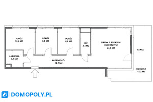 Mieszkanie na sprzedaż 73m2 Kraków Prądnik Biały Żwirowa - zdjęcie 2