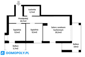 Mieszkanie na sprzedaż 56m2 Kraków Bronowice Piaskowa - zdjęcie 2